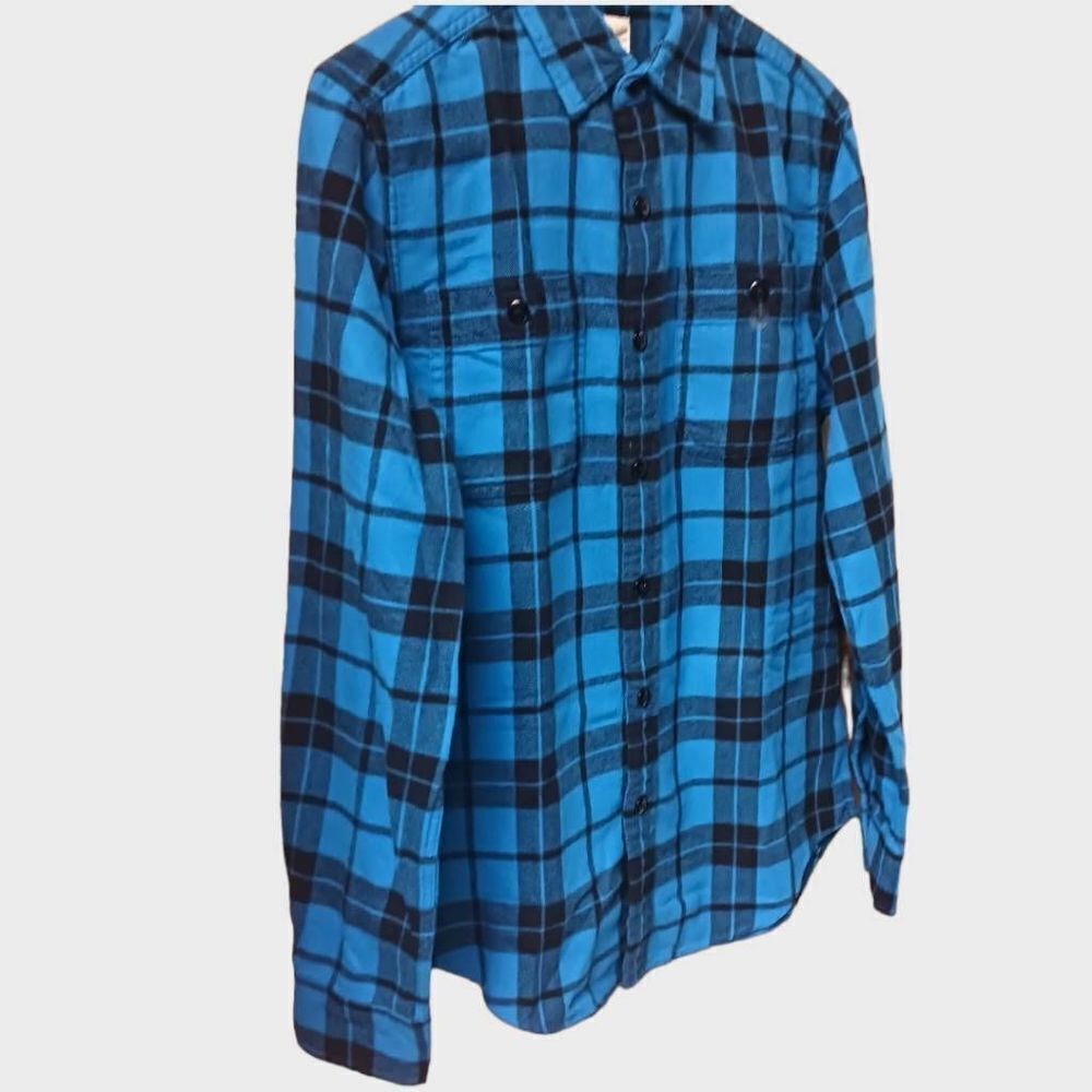 AMERICAN EAGLE Women's Soft Long sleeve Plaid Shirt. - Picture 6 of 15